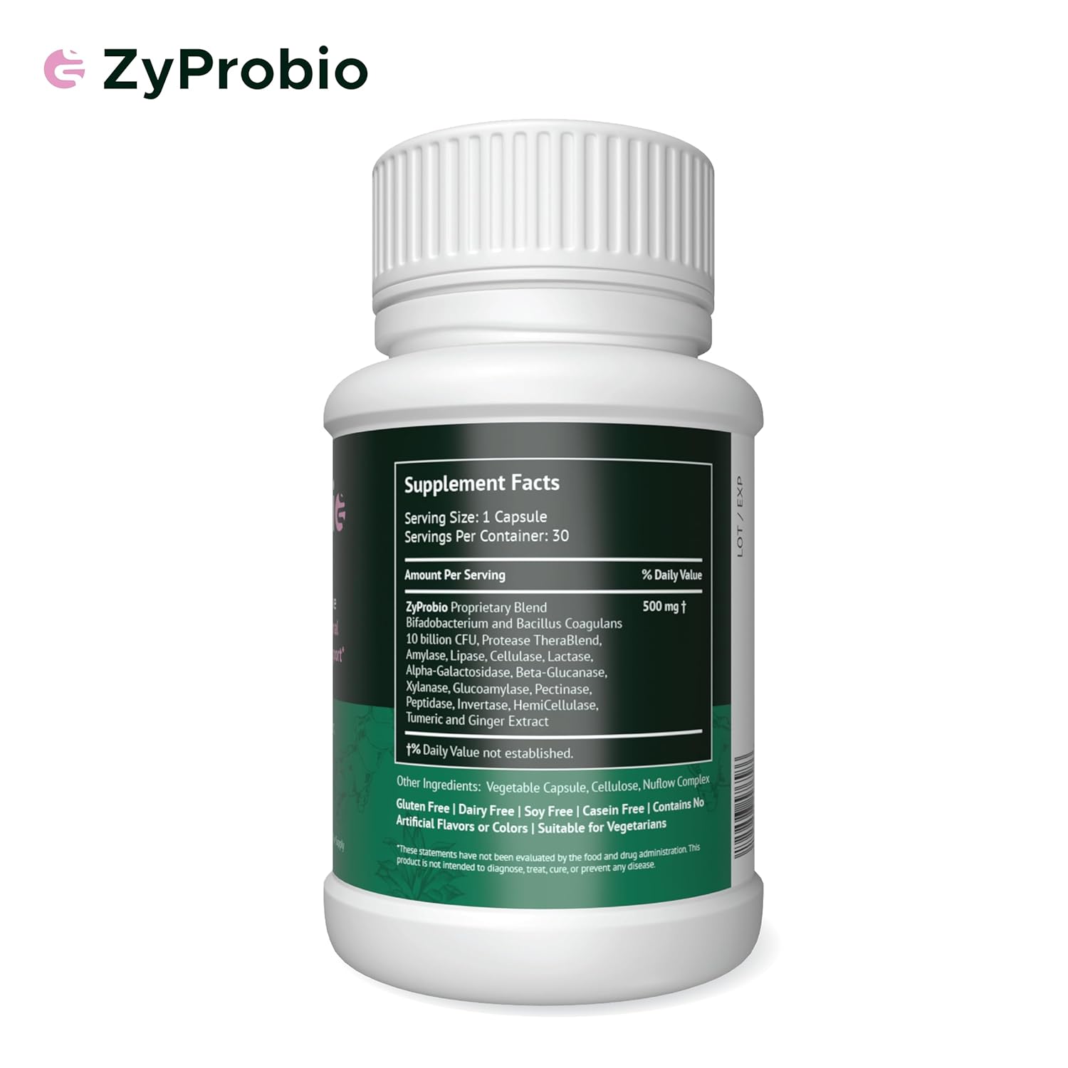 Probiotic Supplement for Gut Health: ZyProbio for Digestive Support & Immune System Boost