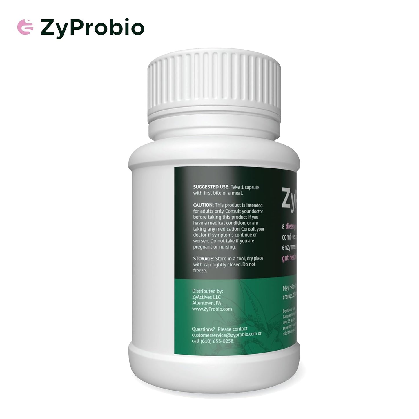 Probiotic Supplement for Gut Health: ZyProbio for Digestive Support & Immune System Boost