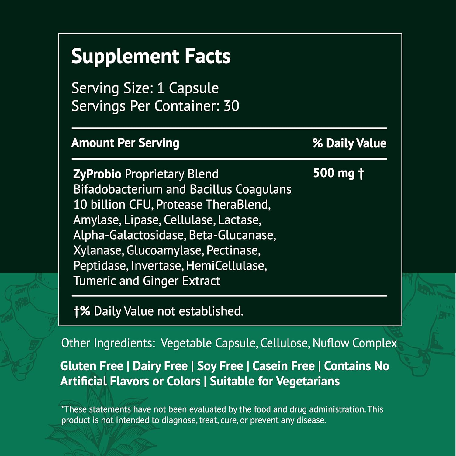 Probiotic Supplement for Gut Health: ZyProbio for Digestive Support & Immune System Boost