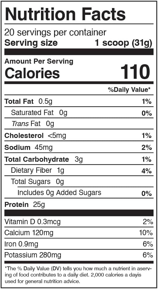 ProDough Gourmet Whey Isolate Protein Powder - Easy Digestion, 25g Protein, Natural Ingredients - Gluten Free, Keto Friendly - Cookie Crumble Flavor