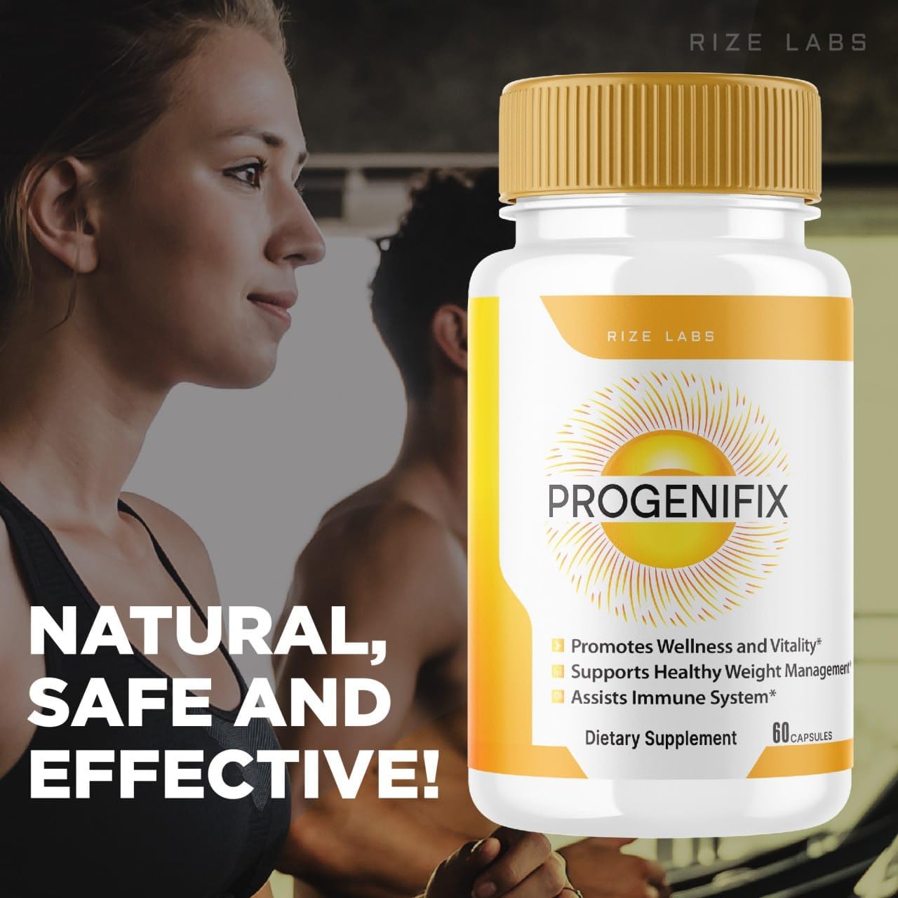 Progenifix  Slimming Formula  Supplement (2 Pack) for Total Body Wellness and Healthy Lifestyle - 120 Capsules