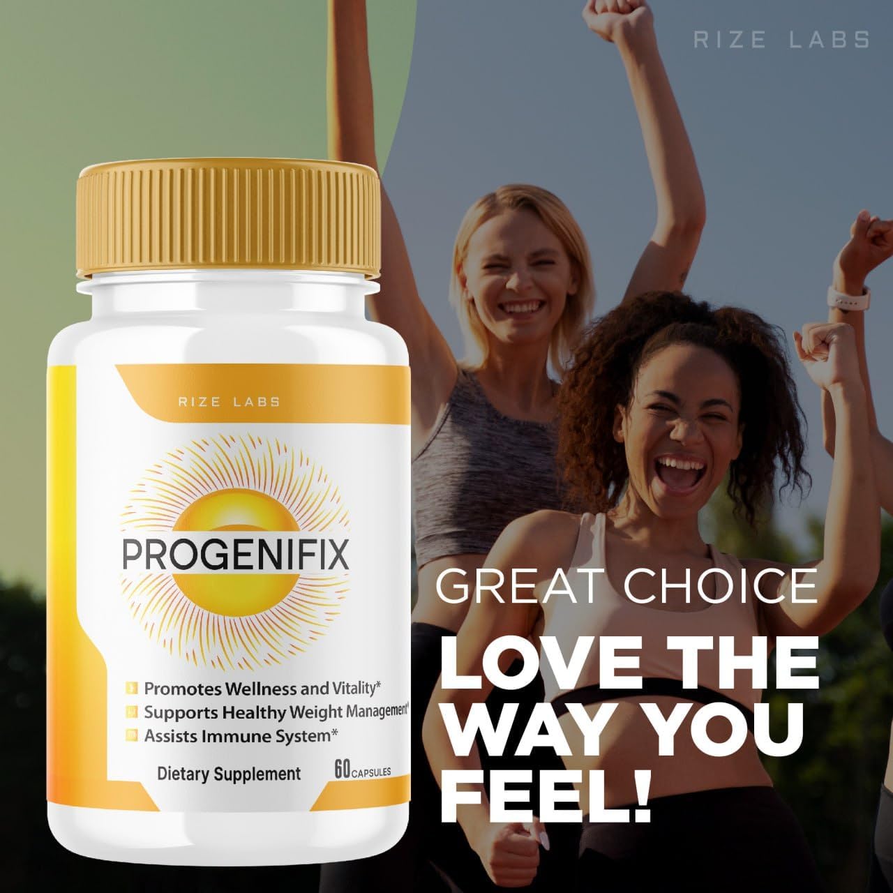 Progenifix  Slimming Formula  Supplement (2 Pack) for Total Body Wellness and Healthy Lifestyle - 120 Capsules