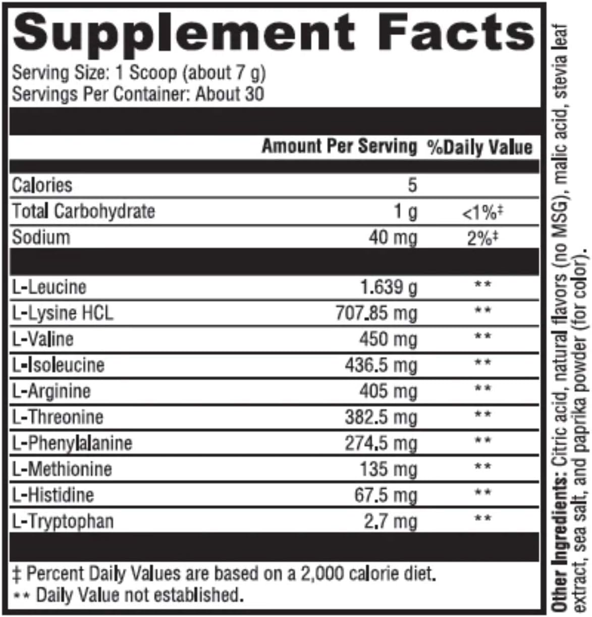 ProGlow Lean Gains: Fruit Punch Amino Acid Complex for Women - 30 Servings