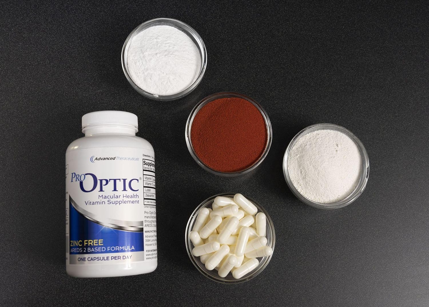 PROOPTIC Traditional AREDS 2 Formula - 90 Capsules, Zinc-Free, One Capsule Daily, 3 Month Supply