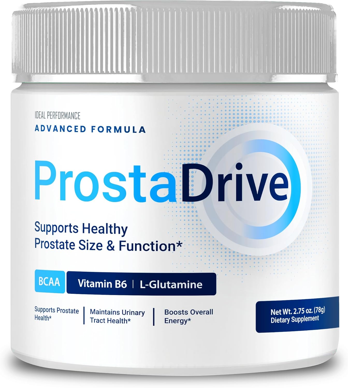 Prosta Drive Powder Advance Formula - Maximum Strength Supplement with Vitamins and Minerals for Prostate Health