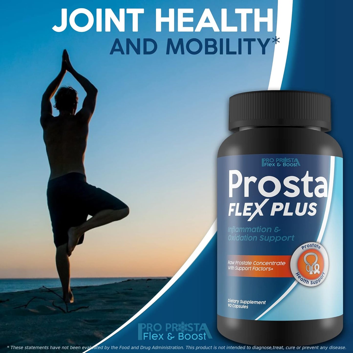 Prosta Flex Plus Herbal Blend with Turmeric - Support Prostate Health, Reduce Inflammation, Improve Circulation, and Reduce Oxidative Stress - Male Formula for Better Health