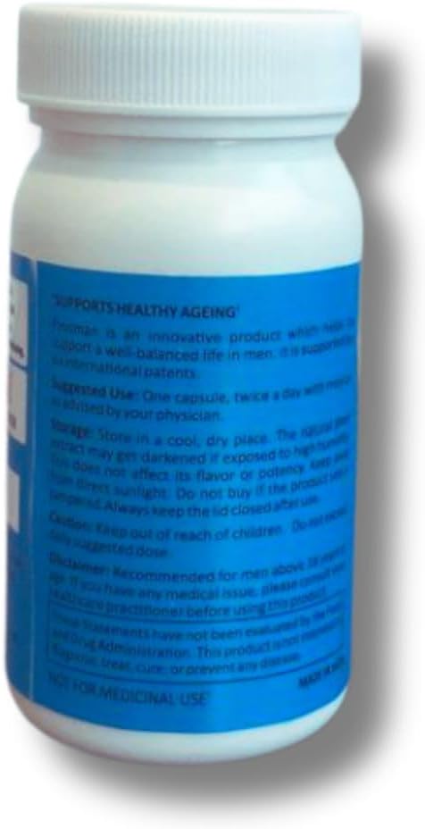 Prostate Health Supplement with Prunus Domestica - Promotes Healthy Aging and Urinary Function - 60 Capsules