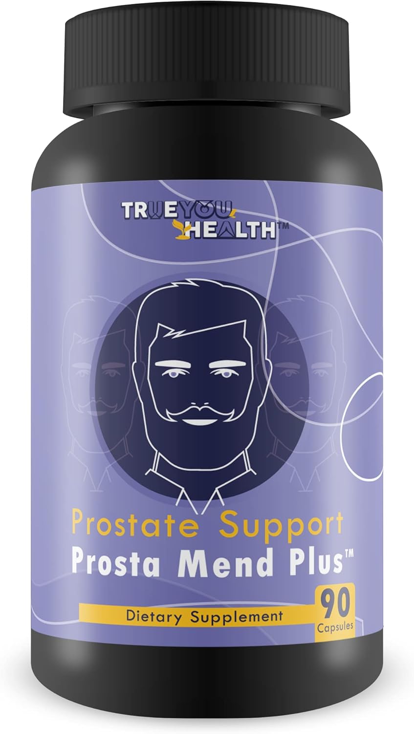 Prostate Support Supplement with Green Tea for Men - Promotes Healthy Prostate Size and Urinary Function - Improve Circulation and Bladder Health