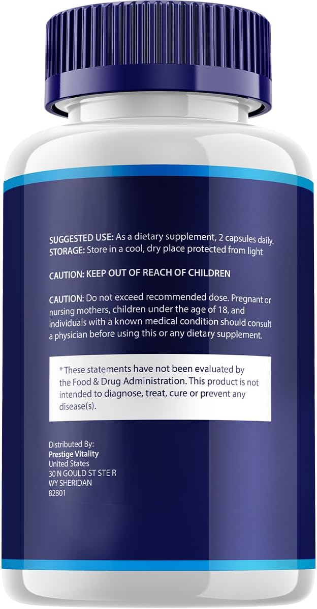 Prostatine Supplement (3 Pack) Maximum Strength Capsules - 2024 New Improved Formula