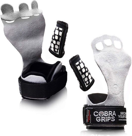 Protect Your Hands from Blisters with Grip Power Pads Cross Training Grips for Gymnastics, Pullups, and Weight Lifting