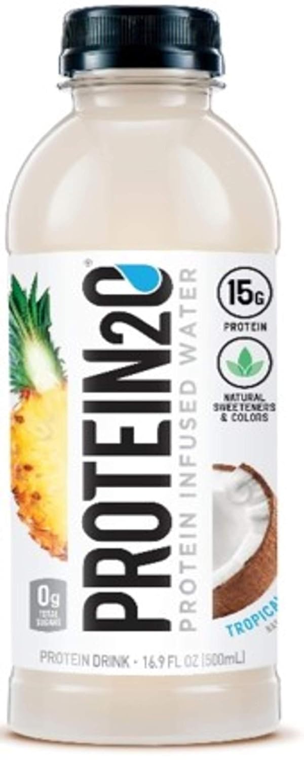 Protein2o Variety Pack: Whey Protein Infused Water (36 Bottles) - Assorted Flavors