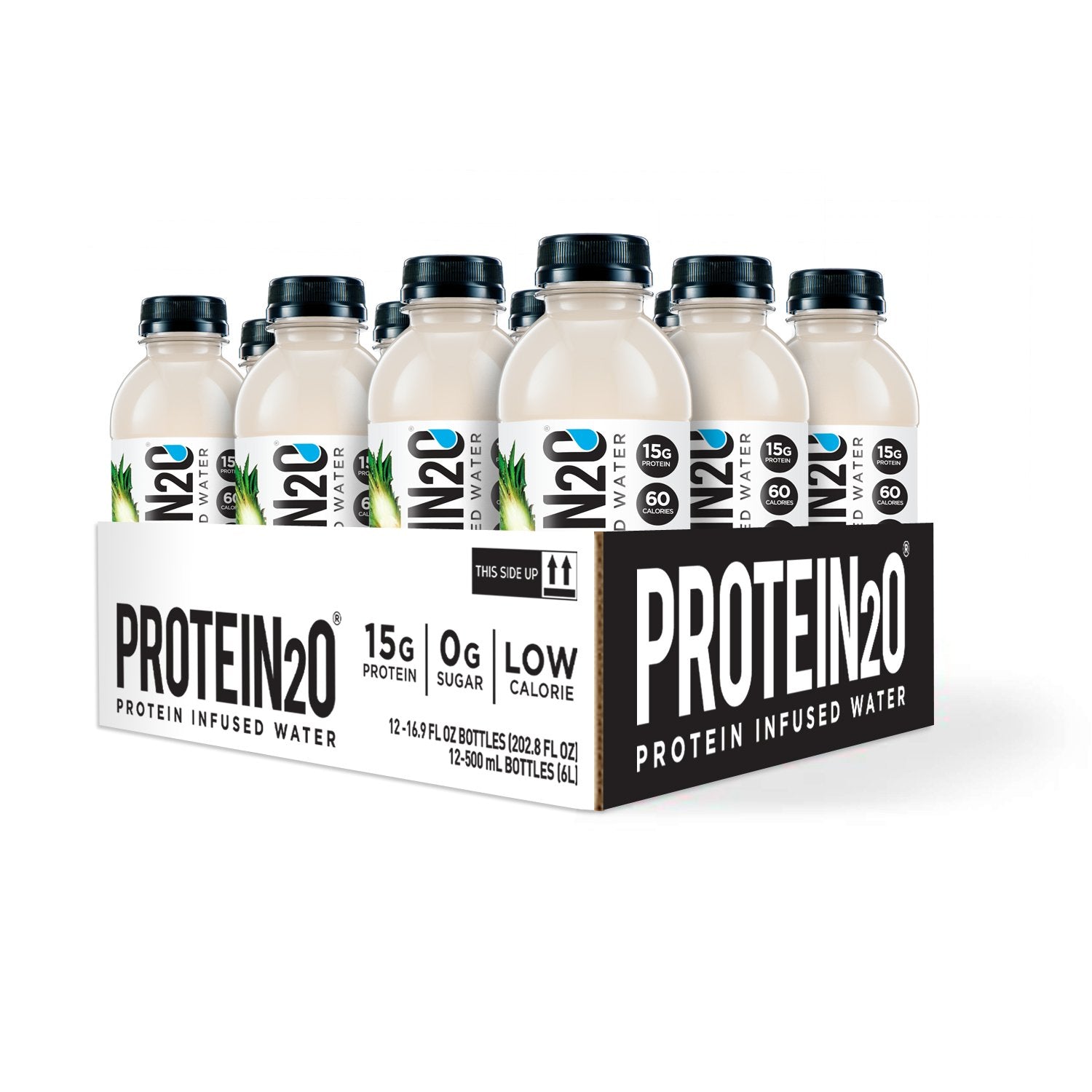 Protein2o Variety Pack: Whey Protein Infused Water (36 Bottles) - Assorted Flavors