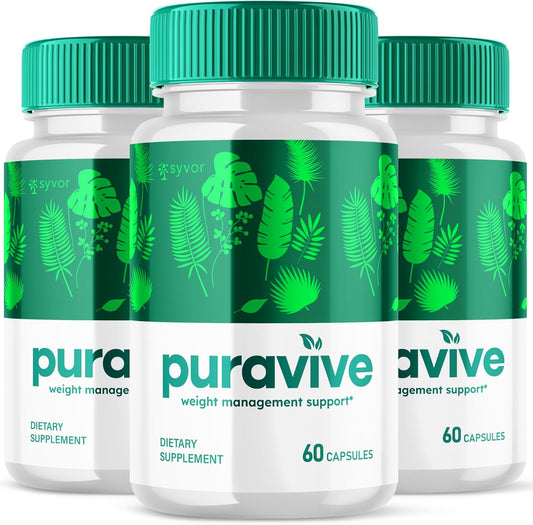 Puravive Maximum Strength Advanced Natural Multivitamin (3 Pack, 180 Capsules) with Exotic Rice Method Pills - Reviews & Formula Support
