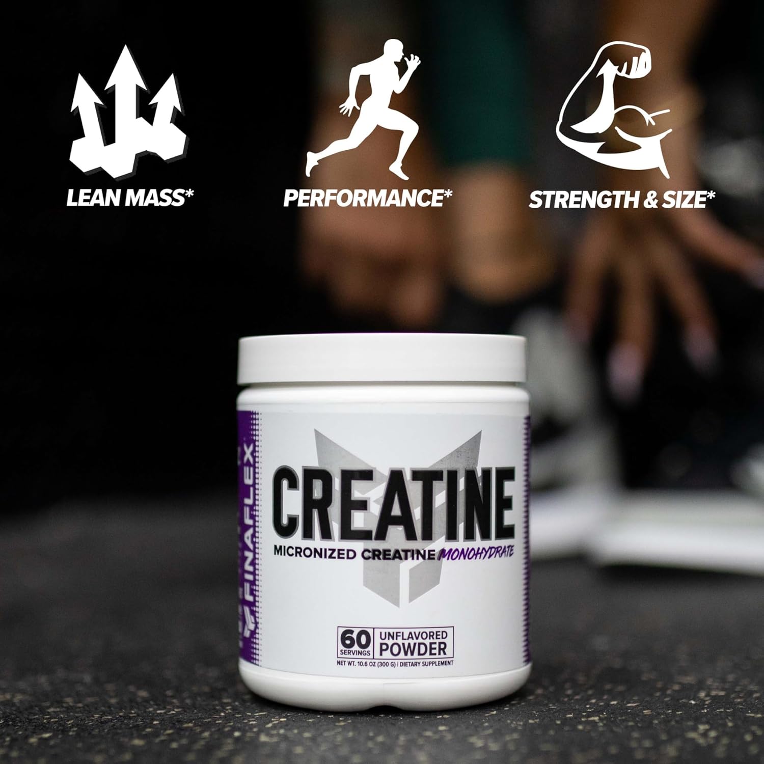 Pure Creatine Monohydrate Powder 500g - Unflavored Muscle Strength & Size Enhancer - Micronized Supplement for Performance - 100 Servings
