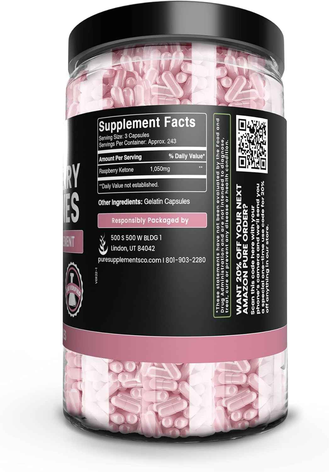 PURE ORIGINAL INGREDIENTS Raspberry Ketone and Green Coffee Bean Extract Bundle, Various Sizes, No Fillers, Lab Verified