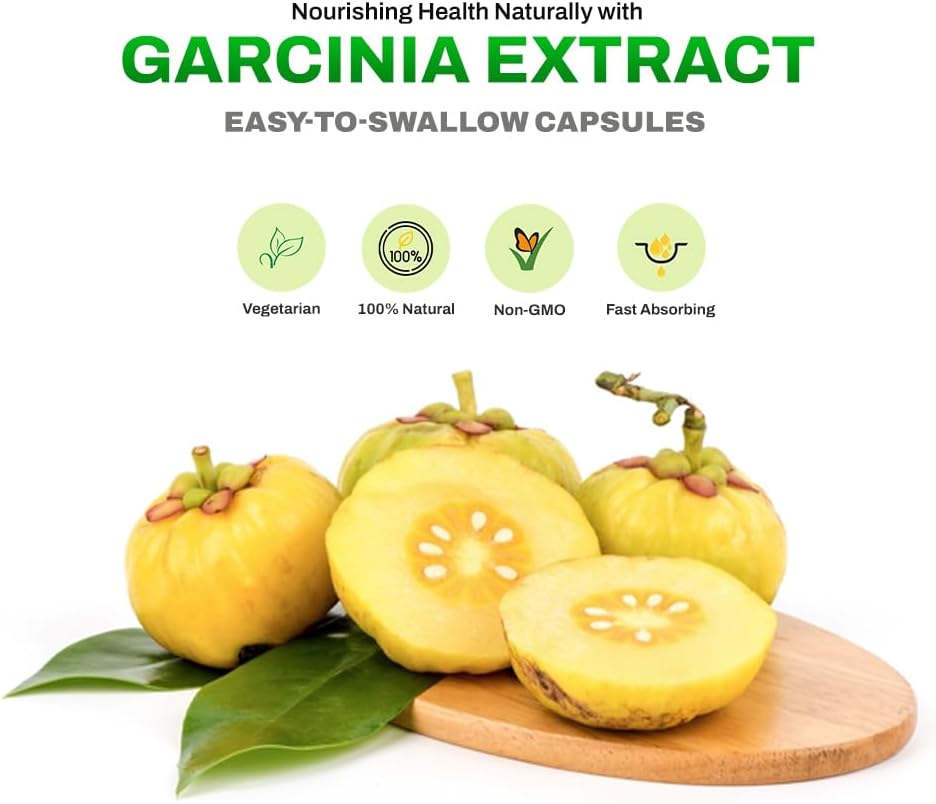 Pure & Potent Dr. Herbalist Garcinia Extract 350mg Capsules - Natural Garcinia Cambogia for Health Enthusiasts | Vegetarian & Gluten-Free
