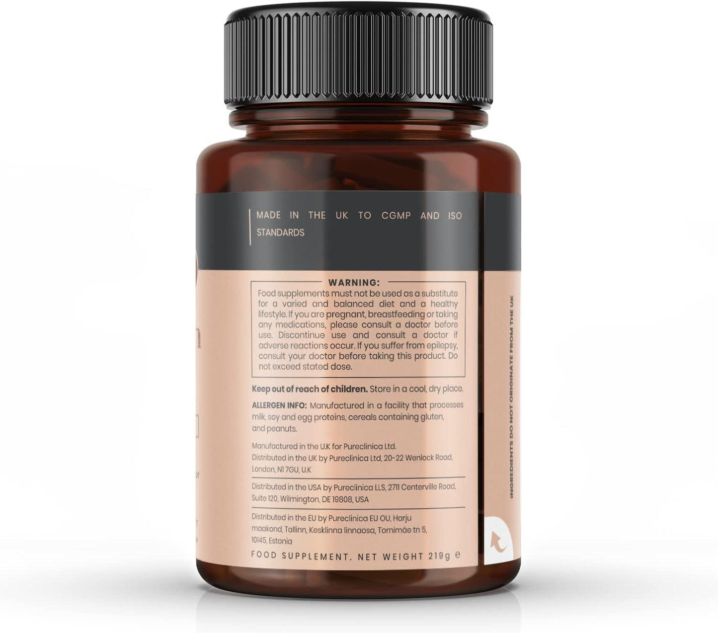 pureclinica Double Strength Turmeric Tablets - 1000mg x 180 Count - Enhanced with Curcumin and Black Pepper Extract for Higher Absorption
