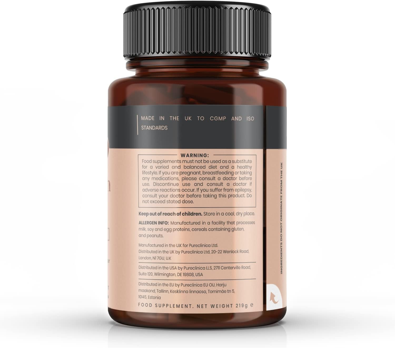 pureclinica Double Strength Turmeric Tablets - 1000mg x 180 Count - Enhanced with Curcumin and Black Pepper Extract for Higher Absorption
