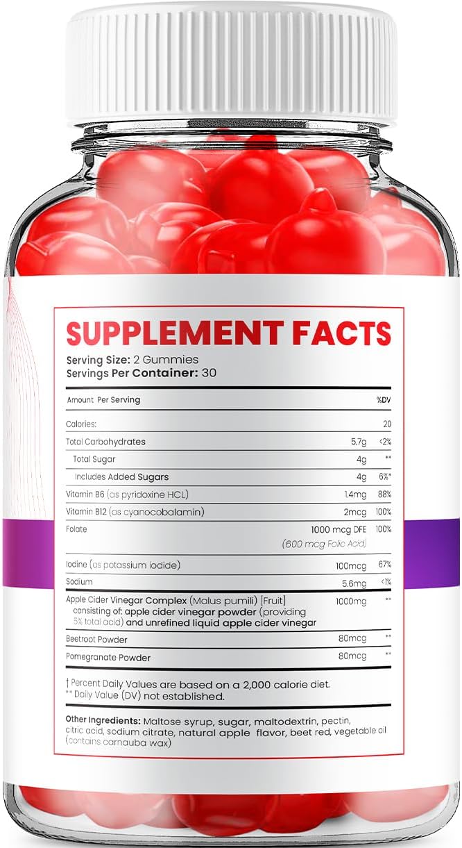 PureSlim Keto Plus ACV Gummies (2 Pack) - Advanced Formula for Men and Women - 120 Dietary Supplement Gummies - Apple Cider Vinegar Benefits