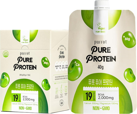 purrot Pure Protein Powder - Natural & High-Quality Source of Protein for Lean Muscle Growth and Recovery