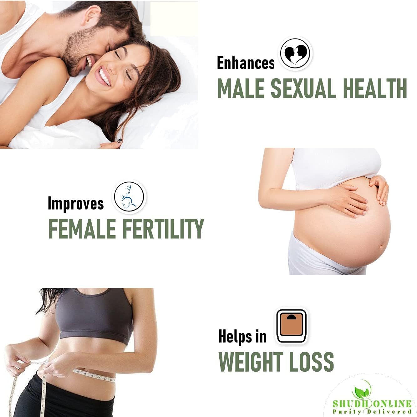 Putrajeevak and Shivlingi Beej Powder Combo (50g Each) - Natural Fertility Supplements for Women