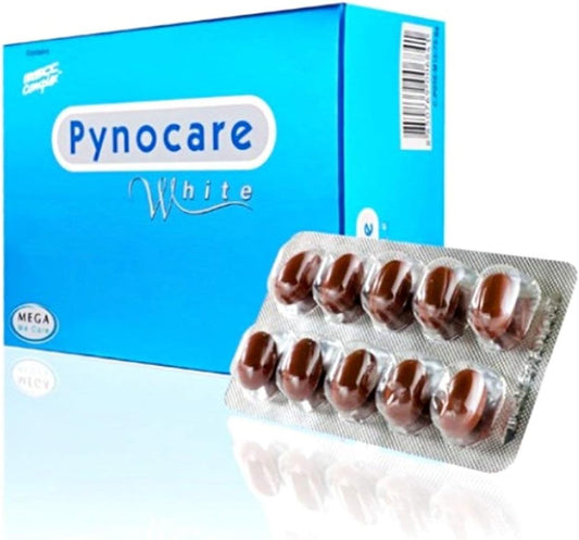 Pynocare White Melasma Treatment 20 Capsules - Mega Brands [Free Beauty Gift Included]