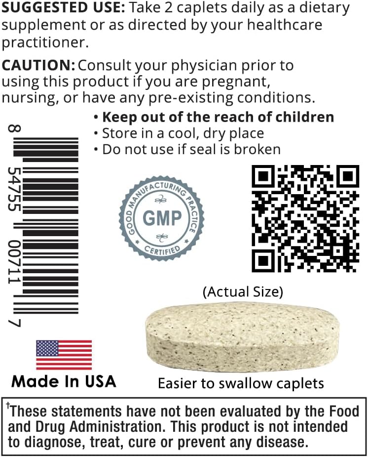 Rawleigh Cal-Mag Plus Caplets - Bone & Joint Support Dietary Supplement with Calcium and Magnesium