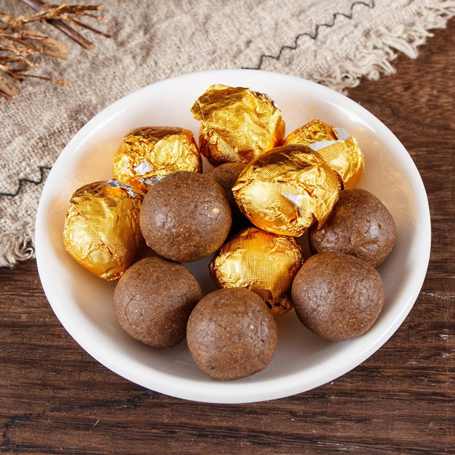 Red Bean Barley Balls for Spleen Health - 3 Packs of 90g Each, Fight Anemia & Dampness