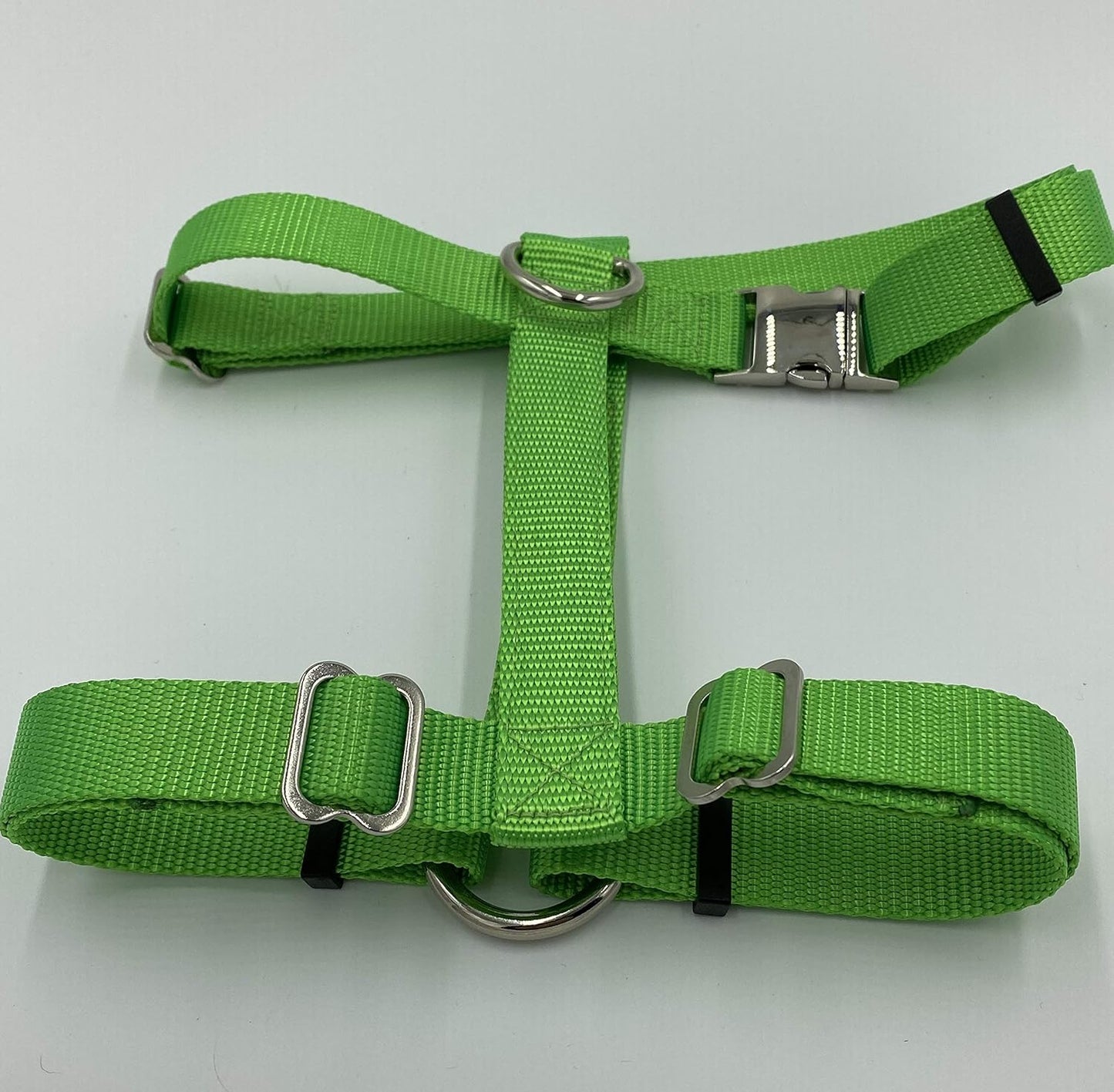 Red Medium Handmade Pig/Hog Harness with Longer Backstrap and Matching Leash