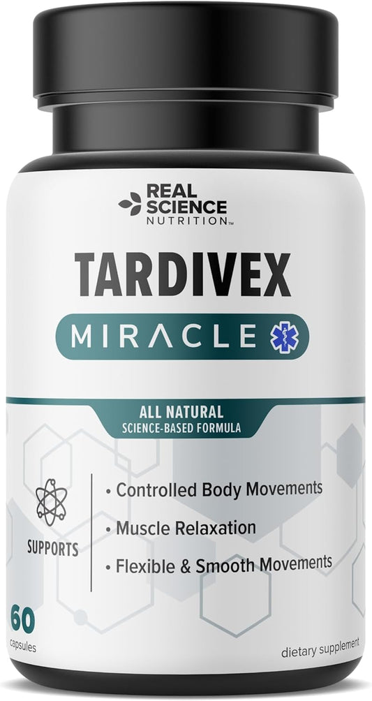 Relief for TARDIVE DYSKINESIA Symptoms with Real Science Nutrition - Muscle Spasms, Stiff Movements, and Involuntary Body Movements Addressed