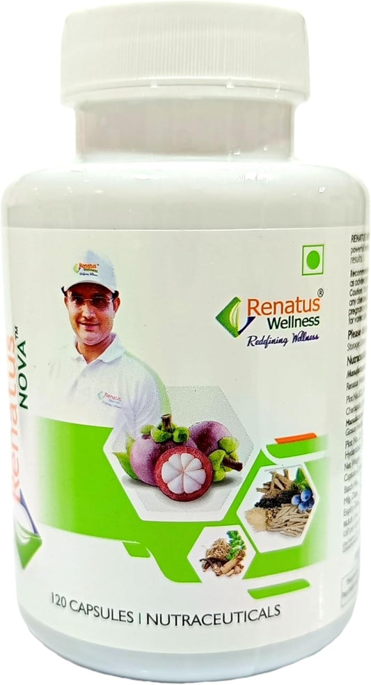 Renatus Nova Herbal Supplements Capsules - Super Food Grade, 120 Caps - High Quality Herbal Capsules