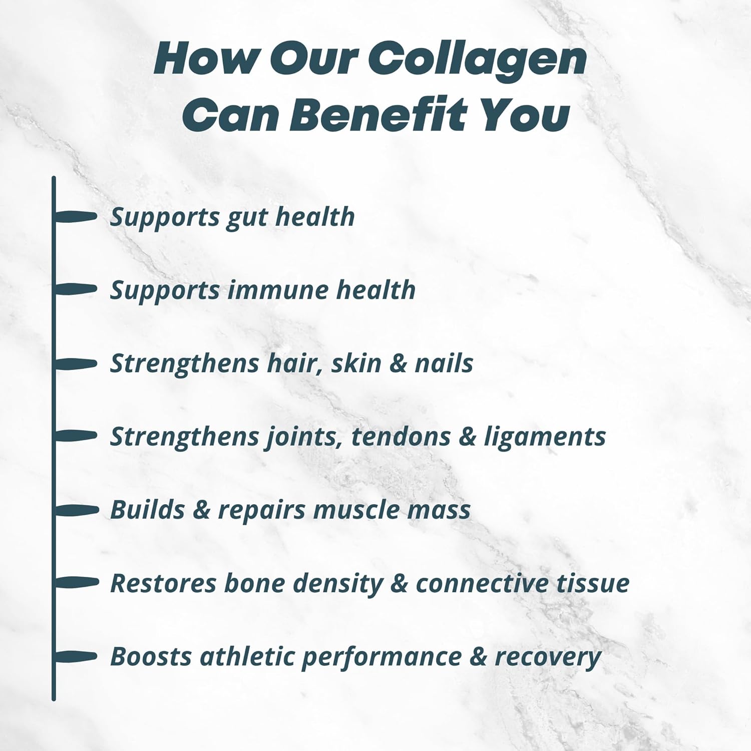 Renewed Health Advanced Collagen Plus Powder with Vitamin C, Biotin, Zinc, and More - 30 Servings, Grass-Fed