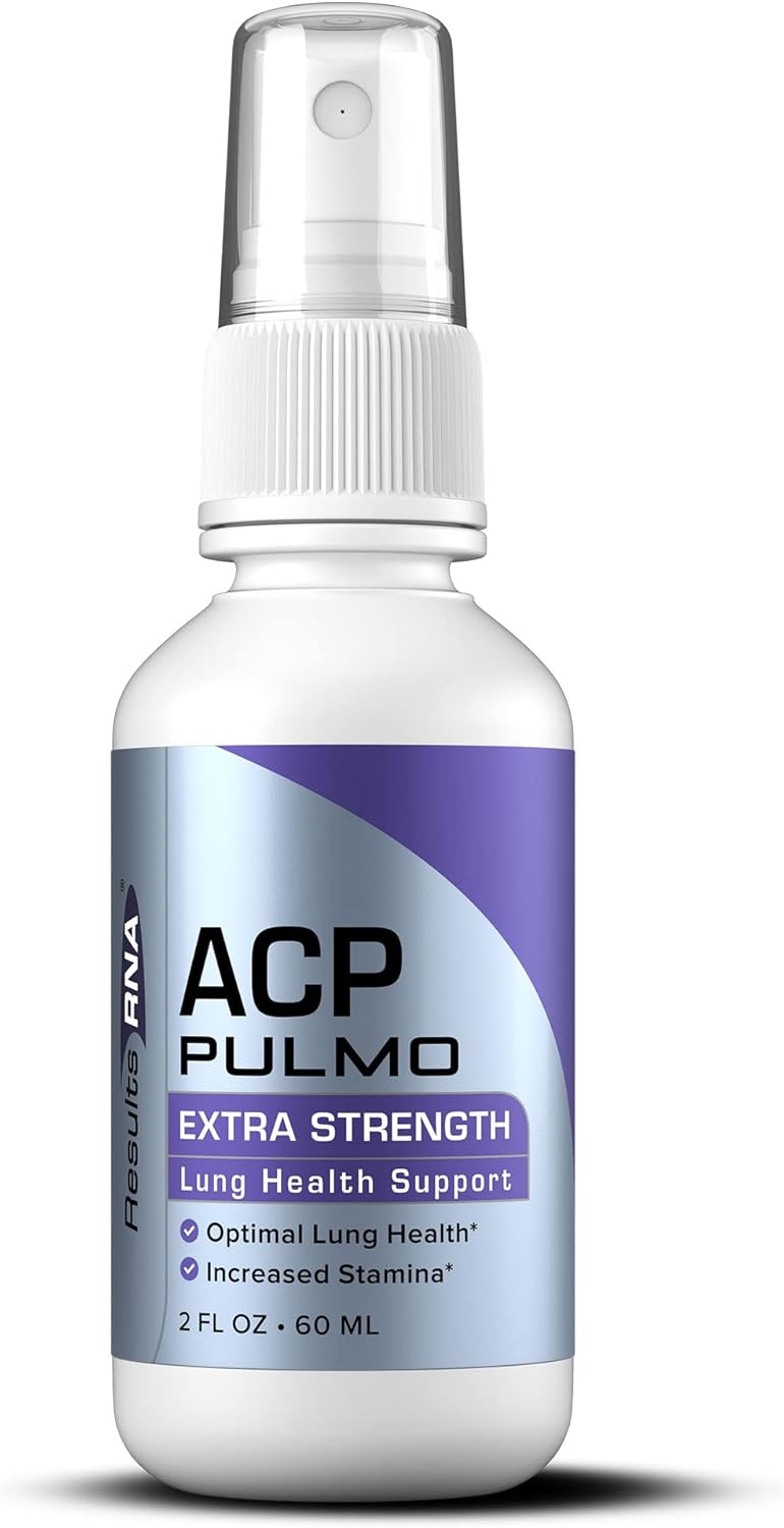 Results RNA ACP Pulmo Care 2 oz - Boost Stamina & Lung Performance in 30 Days