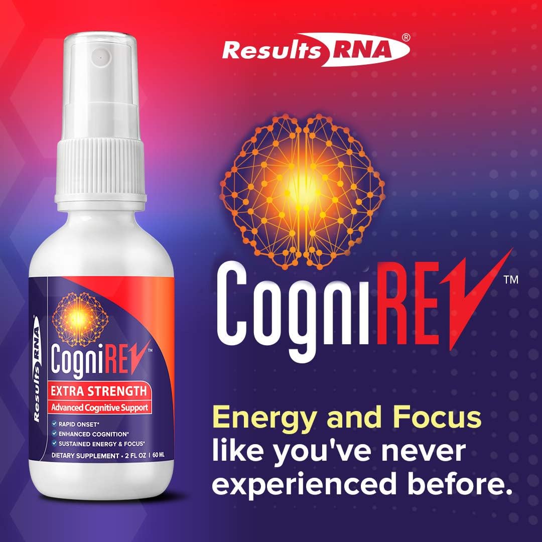 Results RNA CogniREV Advanced Cognitive Support 2 oz - 30 Day Supply for Energy and Focus