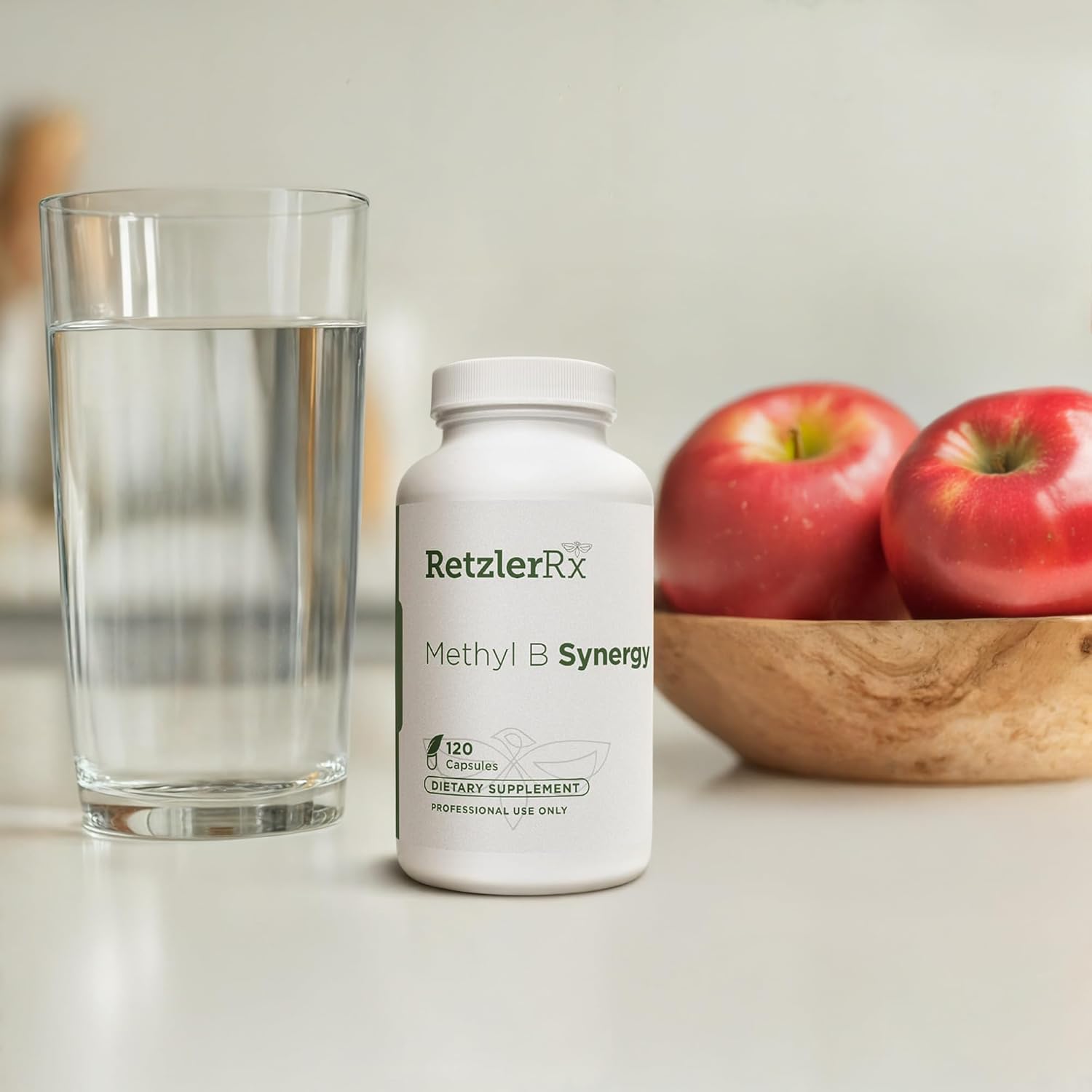 RetzlerRx® Methyl B Synergy: Comprehensive Methylation Support with Methyl Folate, B12, Riboflavin, and B6 - Heart Health Supplement