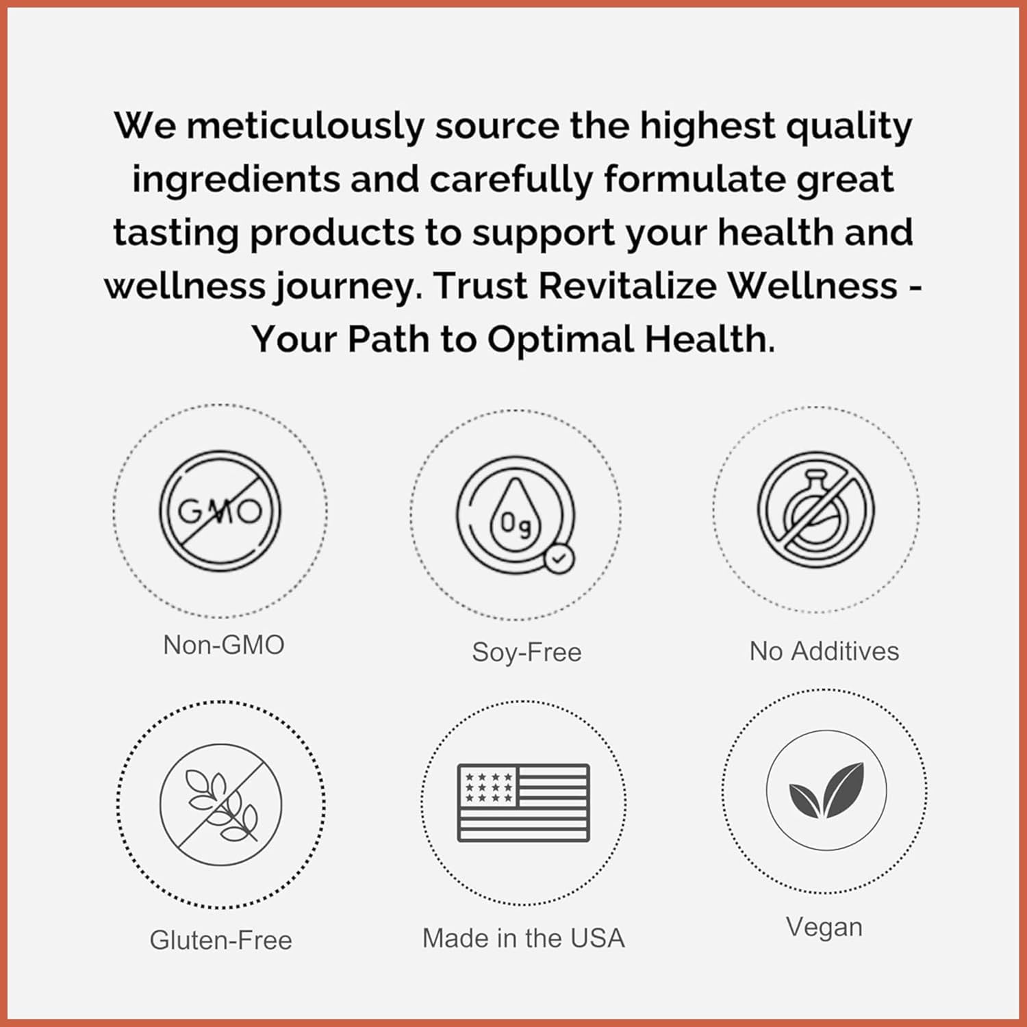 Revitalize Wellness Mag Defense | 200 mg Orthomolecular Magnesium Glycinate Chelate | Pure, Corn Free, GMO-Free | Fruit Punch Flavor, 60 Servings