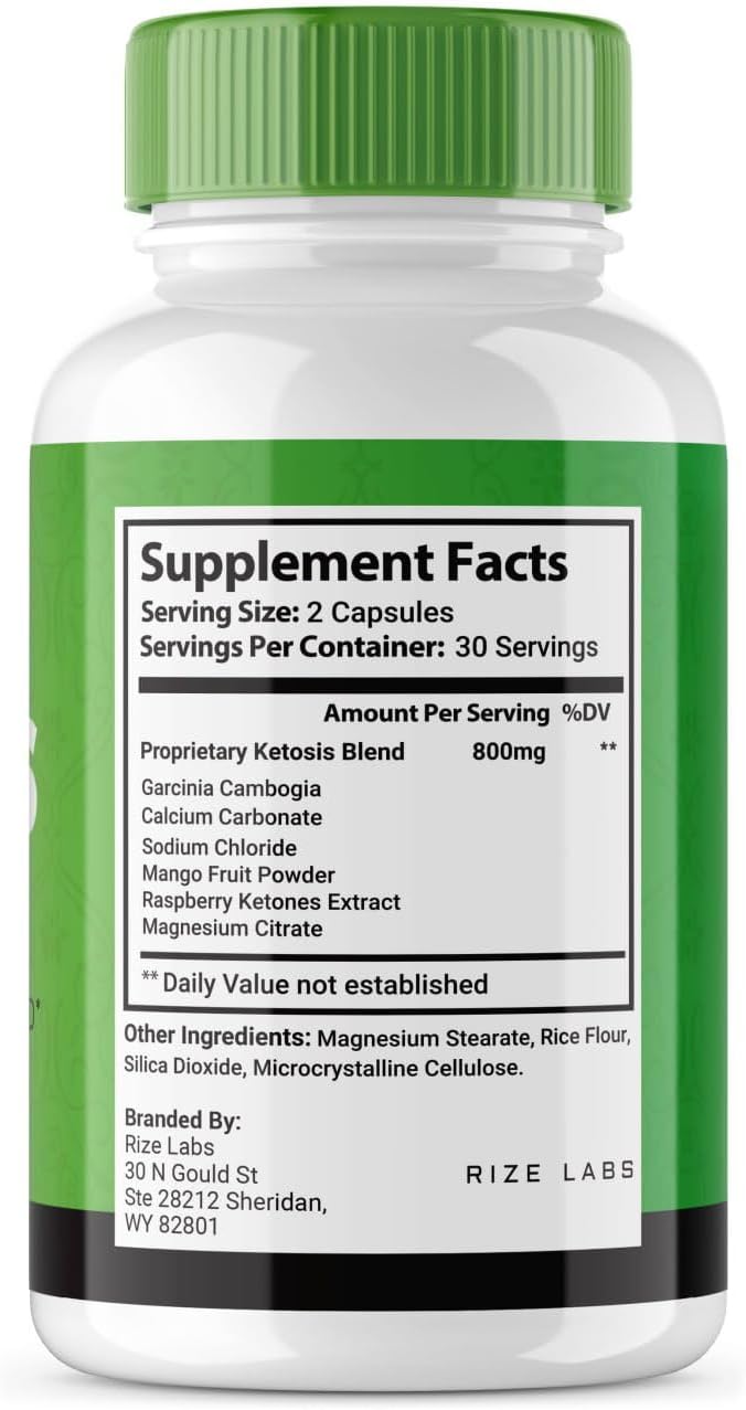 Rize Labs Tonic Greens Capsules - 3 Pack with Immune Support, Advanced Formula Supplement, Super Antioxidants Blend - 180 Capsules
