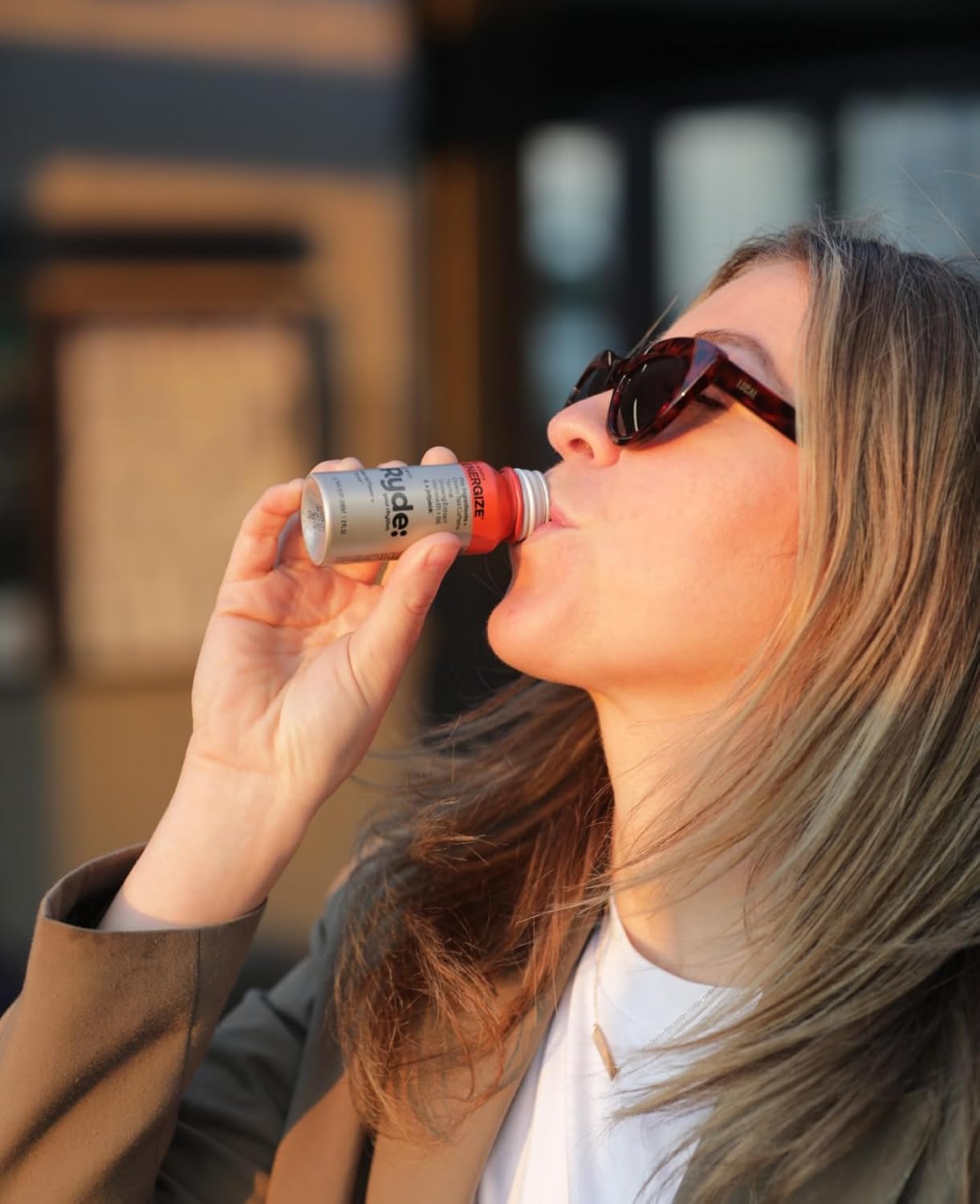 RYDE Shots: Energy & Focus Boost with B Vitamins and Caffeine, Zero Calories - Pack of 16