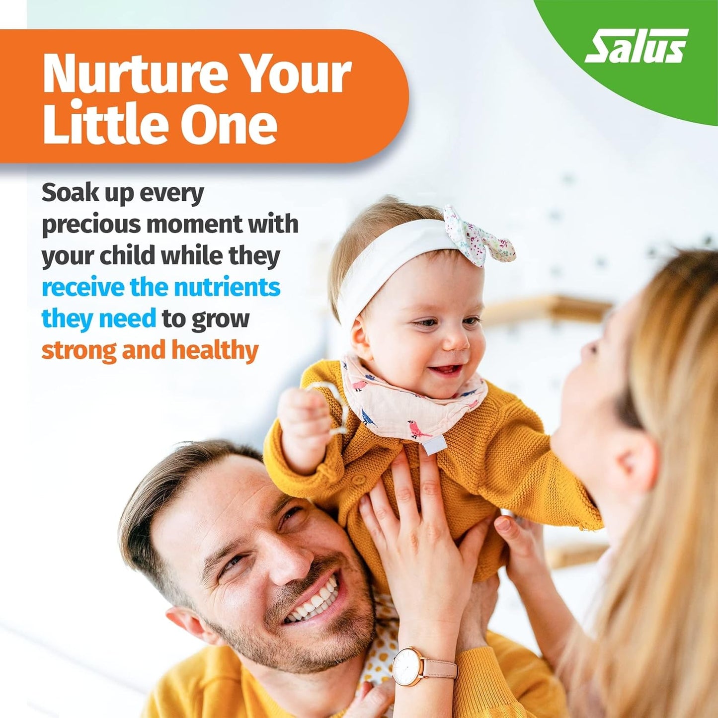 SALUS Children's Kindervital Floradix Multivitamin Liquid Supplement, 500 ML
