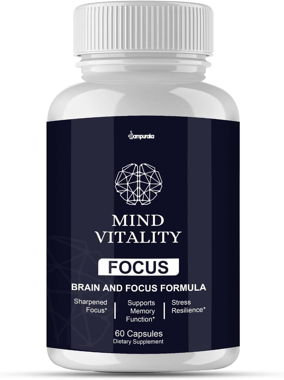 Sampuraka Mindvitality Advanced Formula Supplement - 30 Day Supply