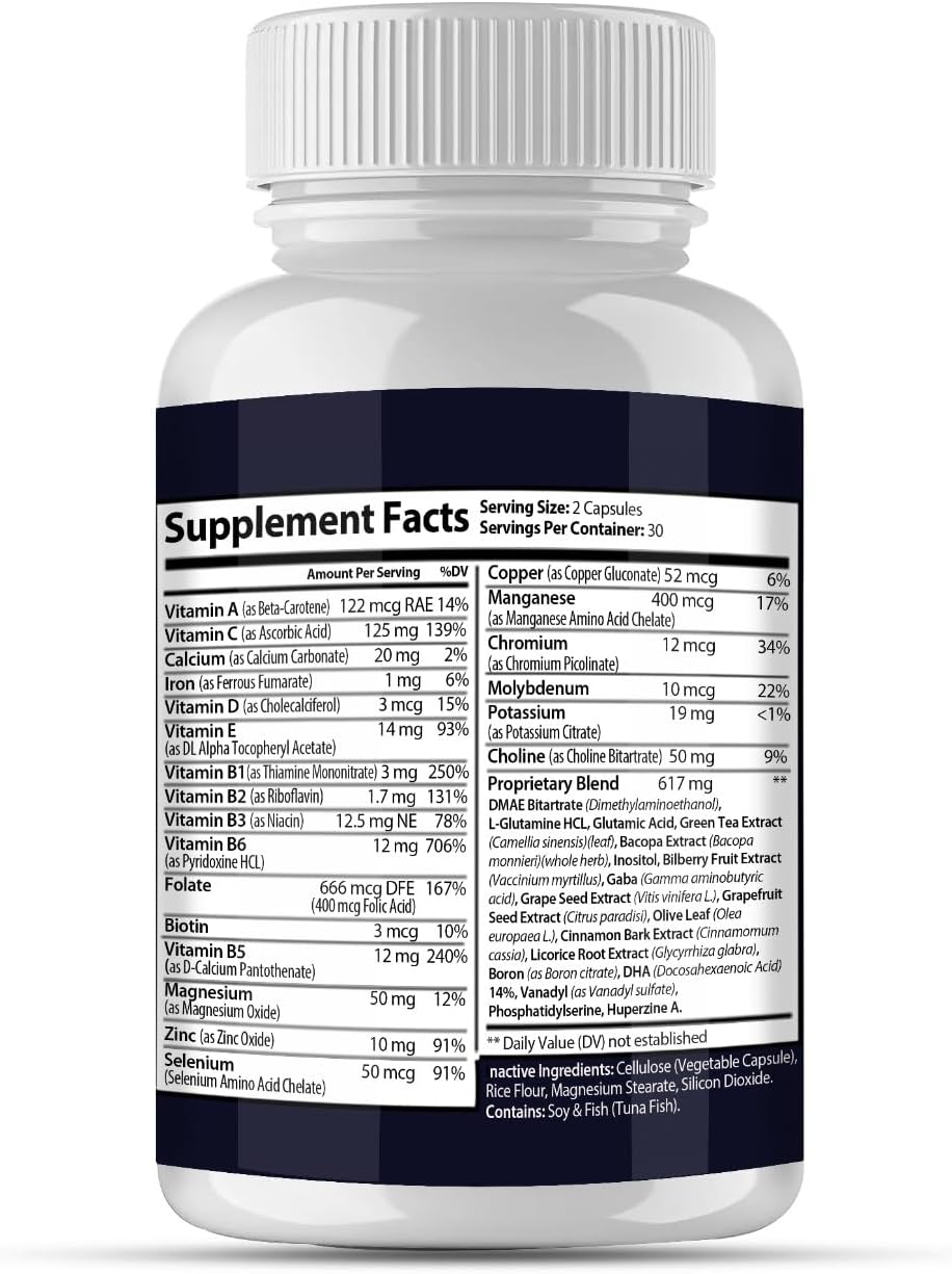 Sampuraka Mindvitality Advanced Formula Supplement - 30 Day Supply