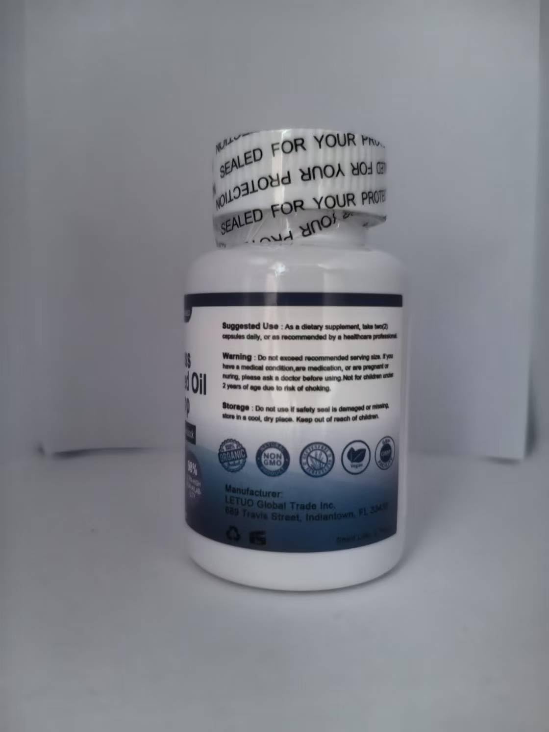 Sea Moss Softgel with Black Seed Oil, Soursop, Burdock, and Turmeric - Cell Regeneration, Detox, Gut, and Joint Support - Superfood Blend 6X Stronger - Capsules, Gummies