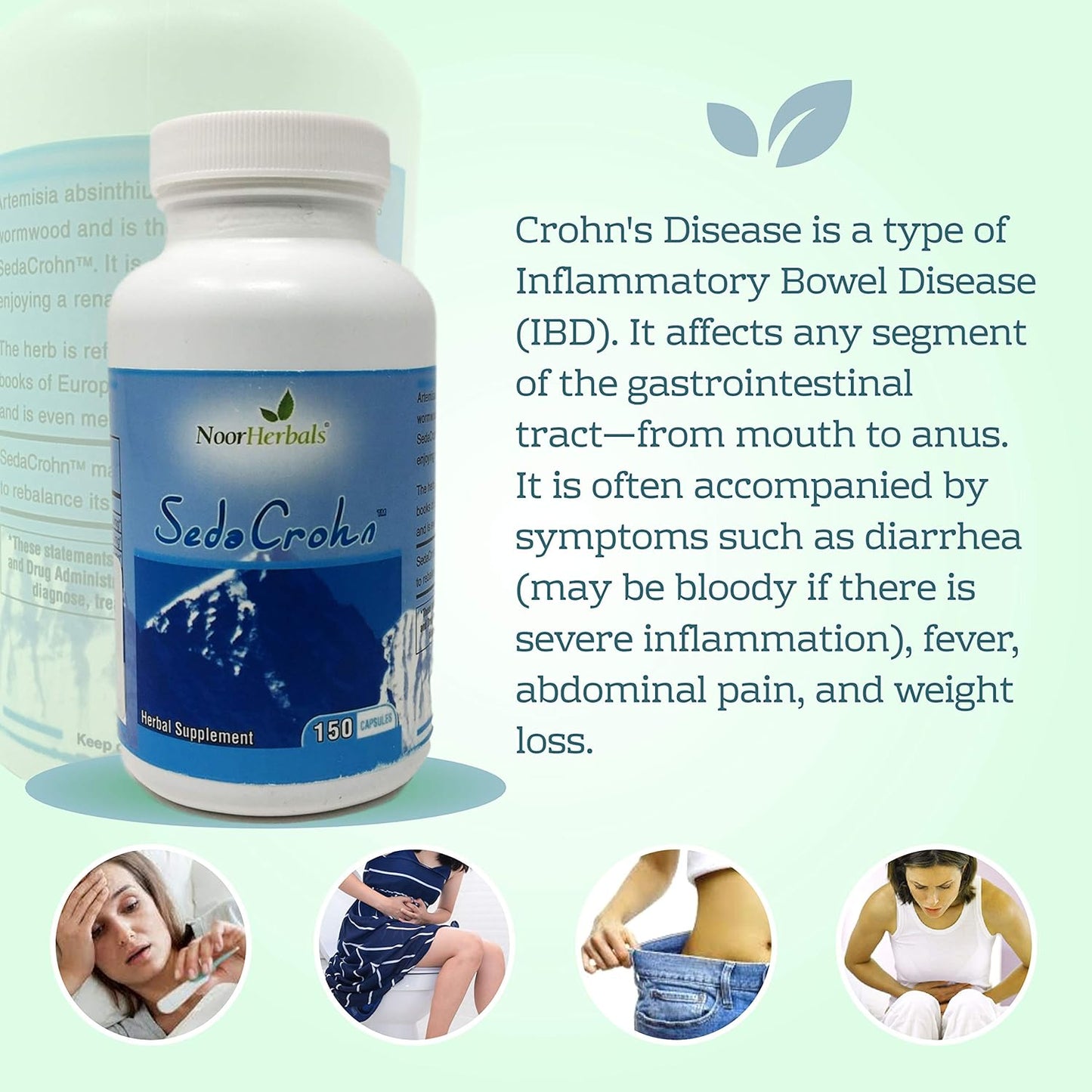 SedaCrohn - Natural Relief for Crohn's Disease and Ulcerative Colitis