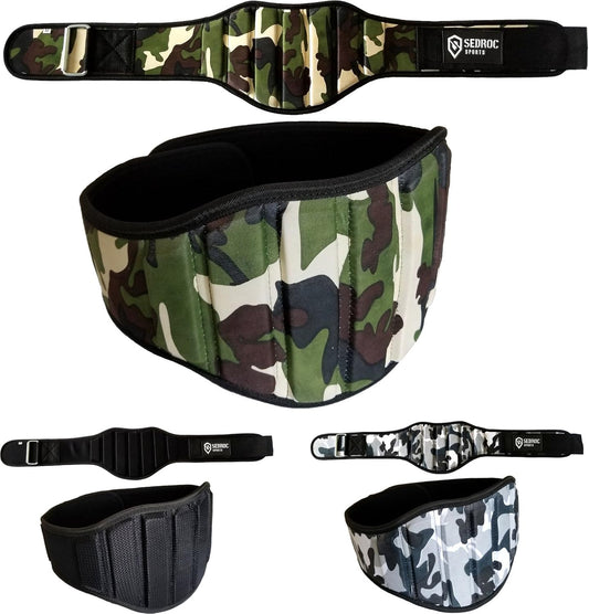 Sedroc Sports Weightlifting Belt for Back Support and Bodybuilding Training