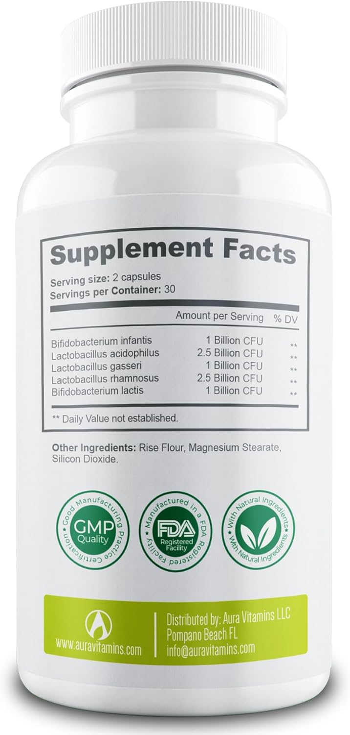 Set of 3 BACTICURE Natural Immune System Support Bottles with 60 Capsules Each
