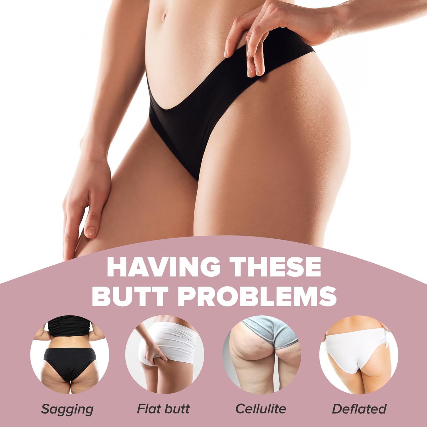 Set of 3 IsoSensuals Curve Pills for Natural Butt Enhancement