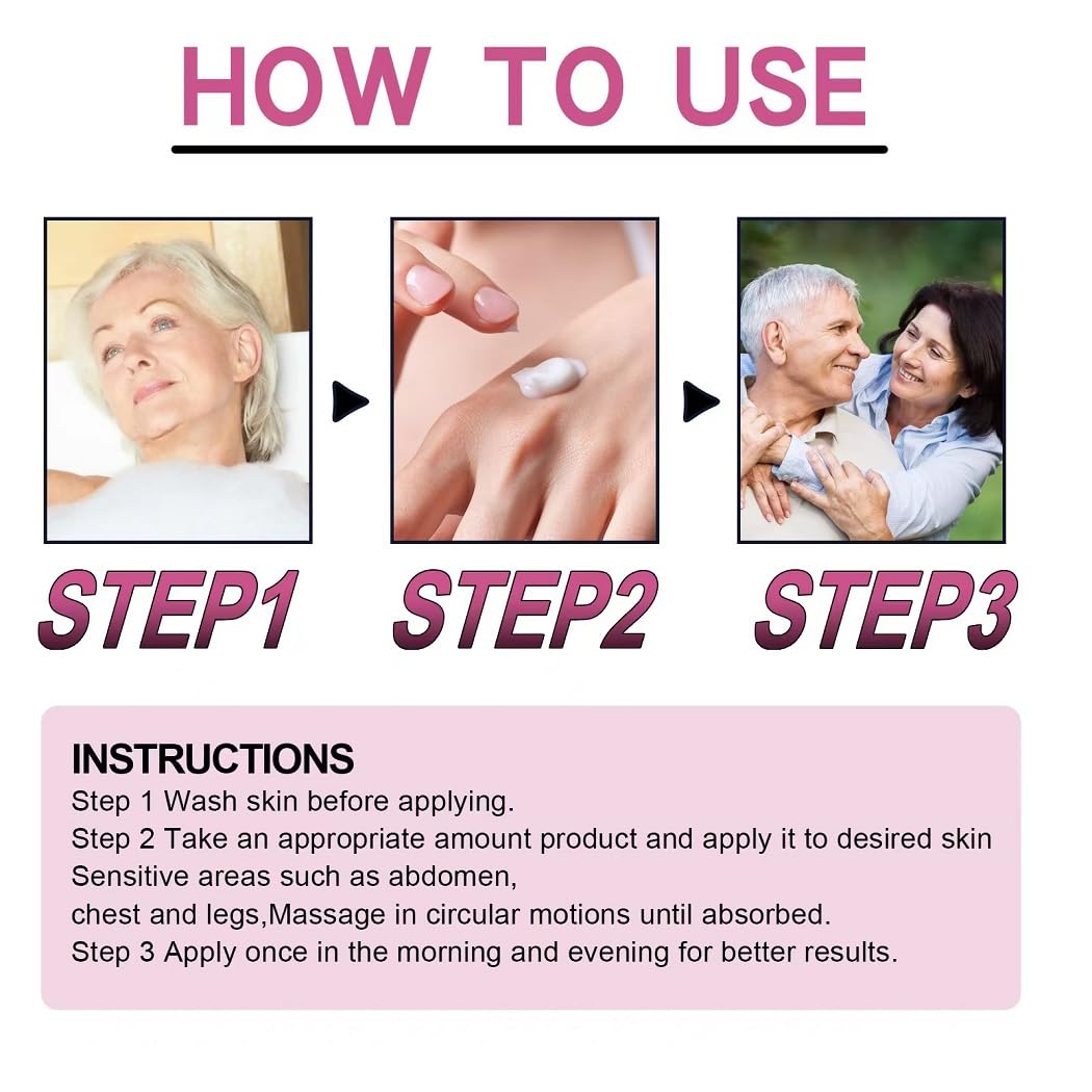 Sialicess Progesterone Estrogen Cream - Natural Menopause Relief for Women (1PCS)