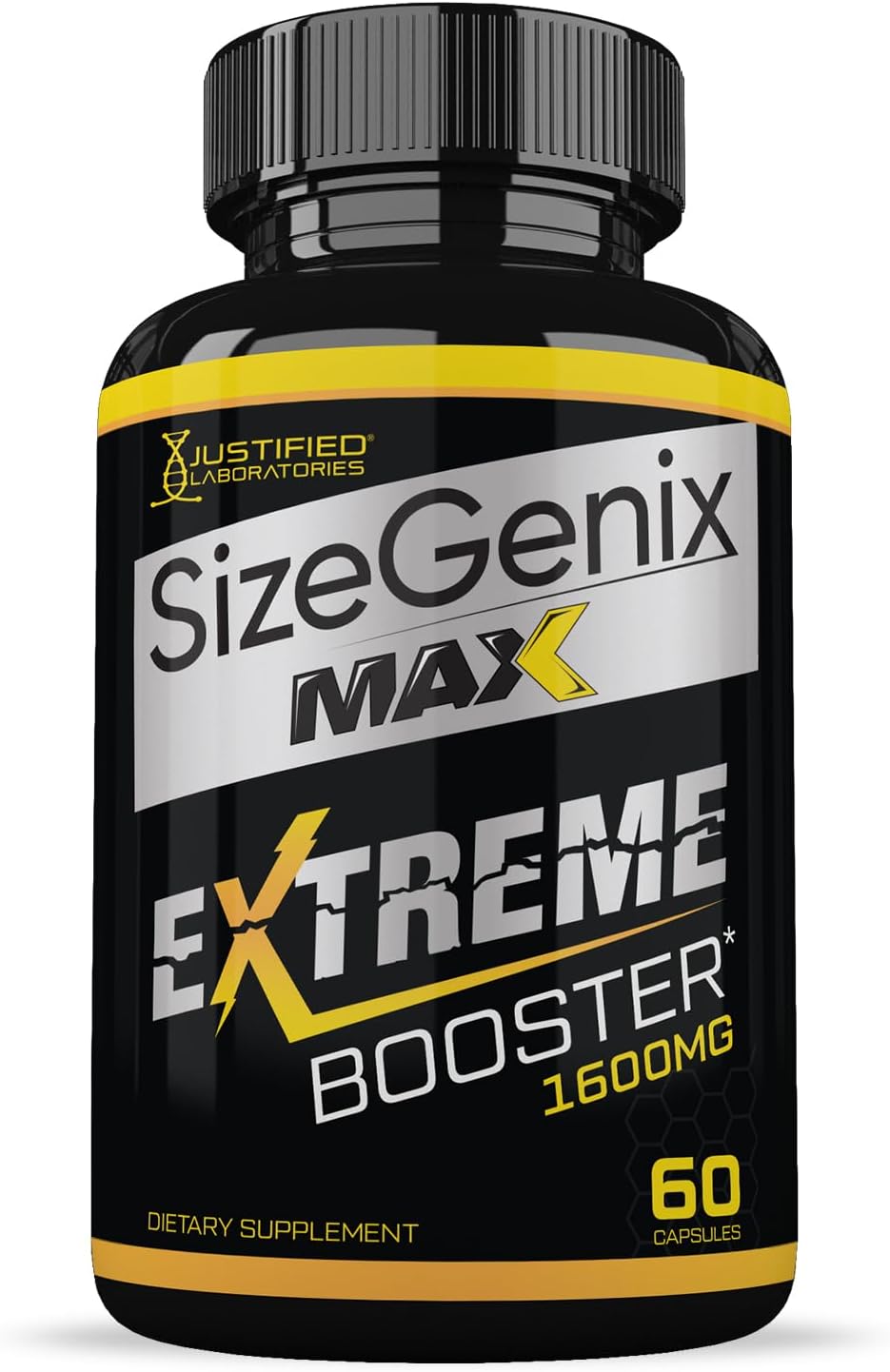 Sizegenix Max 1600MG Advanced Men's Health Formula - 60 Capsules by Justified Laboratories