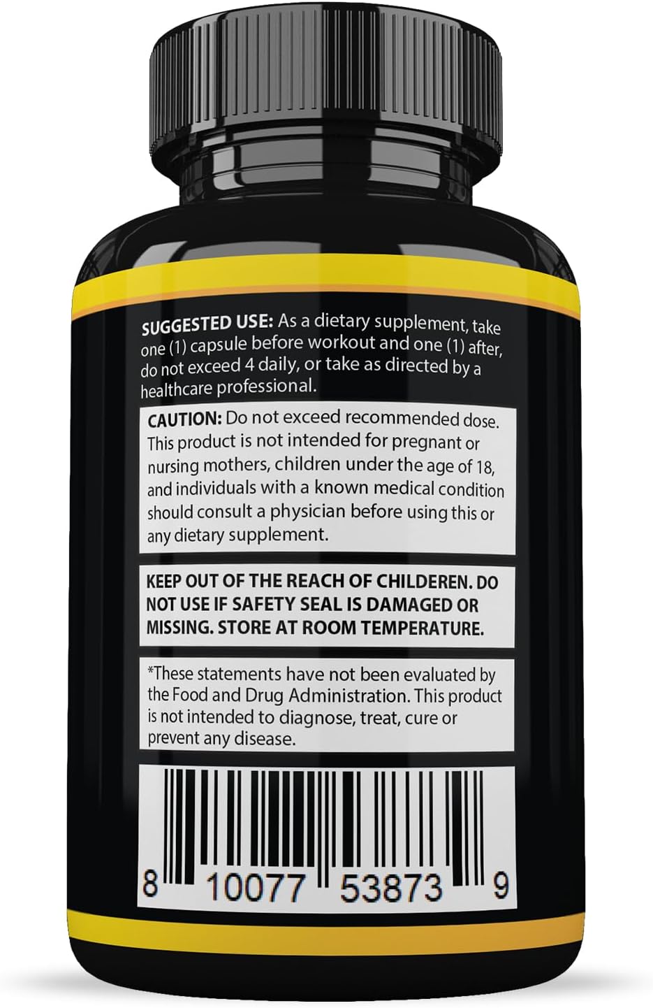 Sizegenix Max 1600MG Advanced Men's Health Formula - 60 Capsules by Justified Laboratories