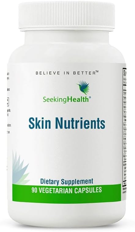Skin Nutrient Supplement with Vitamins A and E, Antioxidant and Multivitamin Support, Royal Jelly (90 Capsules)